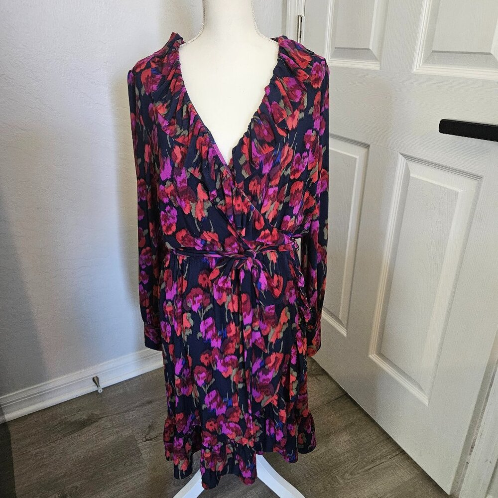 Bright flowers Ruffled Ralph Lauren Dress